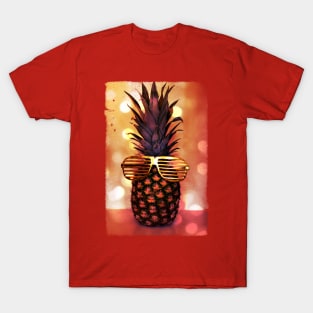 Pineapple with Grill Glasses T-Shirt